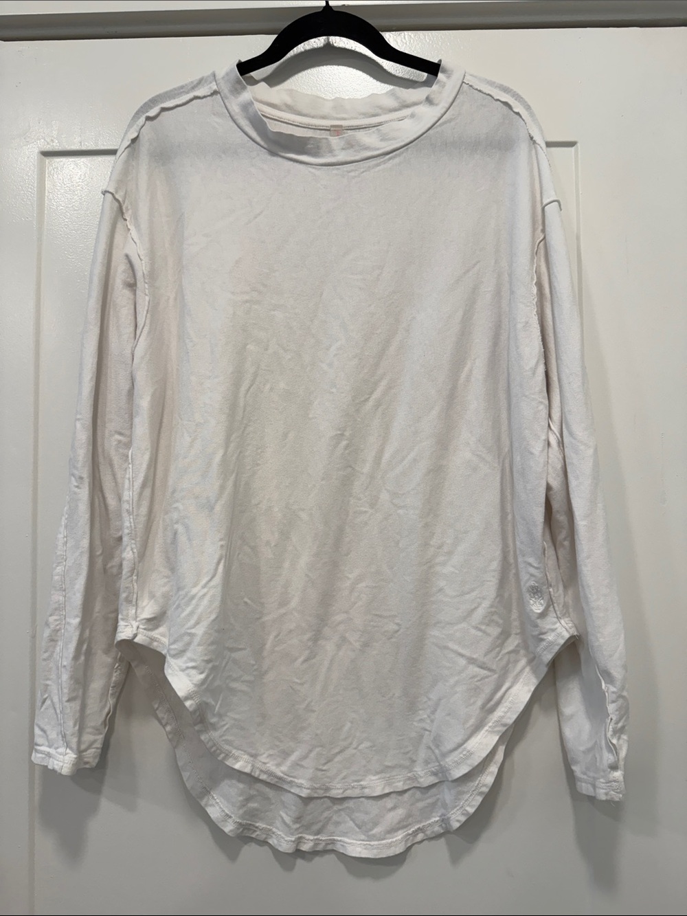 FP Movement by Free People White Long Sleeve Tee medium